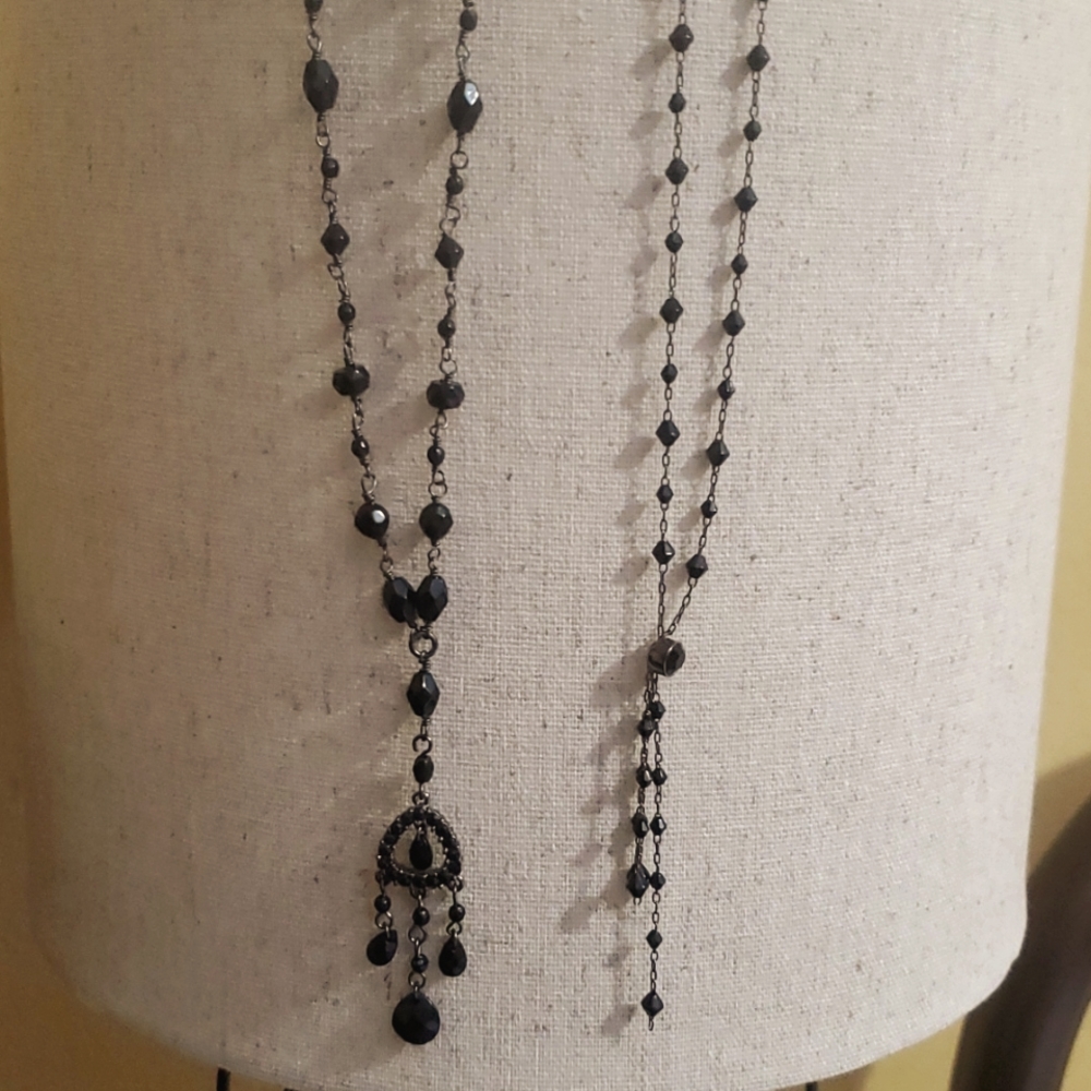 Two cute dainty fashion necklaces